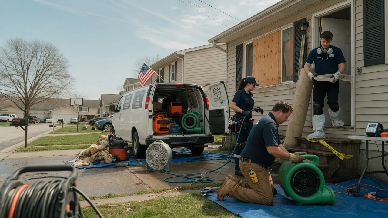Water Damage Restoration in Hendrix, OK near me